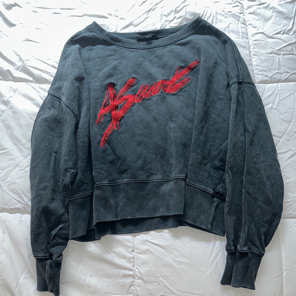 AllSaints Piro Cropped Sweatshirt
